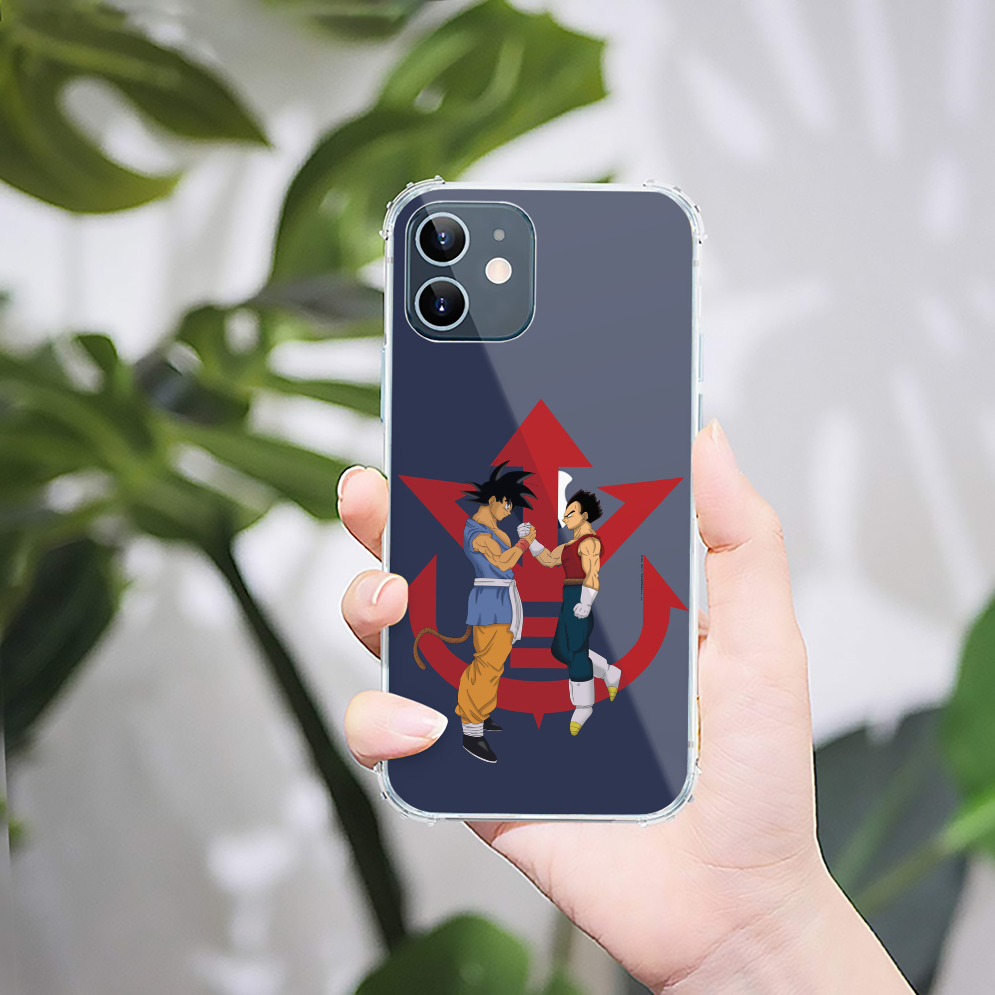 （画像用） ドラゴンボール 孫悟空（そん ごくう）Son Goku カカロット DRAGON BALL Kakarotto 【iPhone 12シリーズ対応】透明スマホケース（クリアソフトケース）